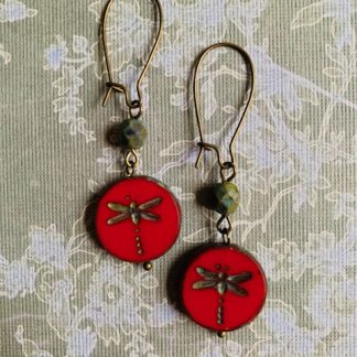 Dragonfly Dreams - Red Picasso