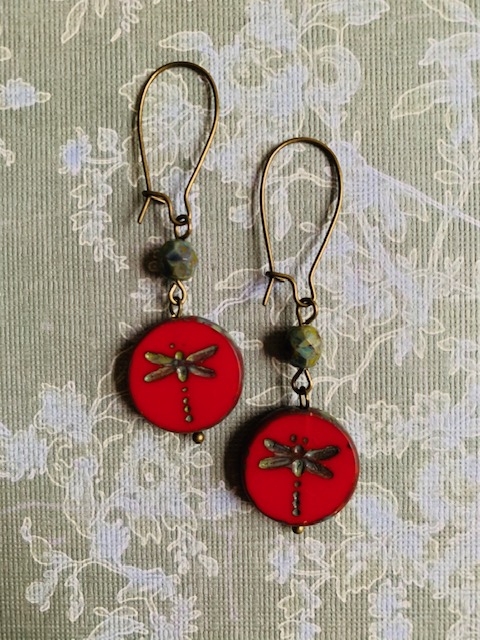 Dragonfly Dreams - Red Picasso