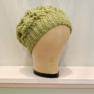 Slightly Slouchy Adult Hat--Fresh Green
