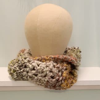 Cozy Earth Tones Cowl