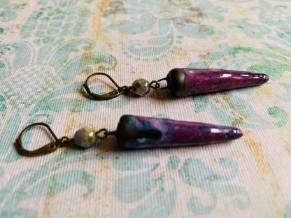 Purple Rain Earrings - Image 4