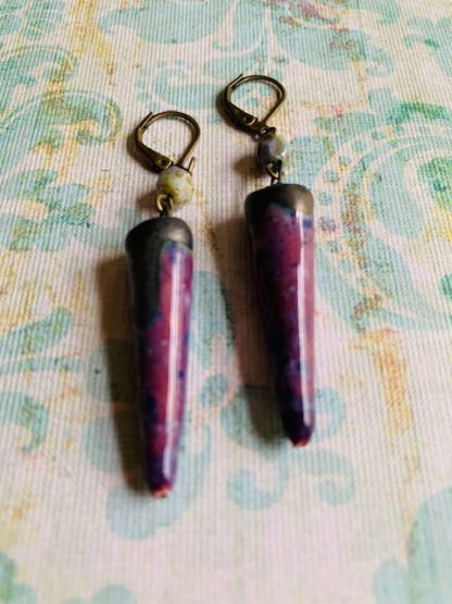 Purple Rain Earrings - Image 2