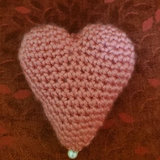 Crochet Heart Sachet - Large