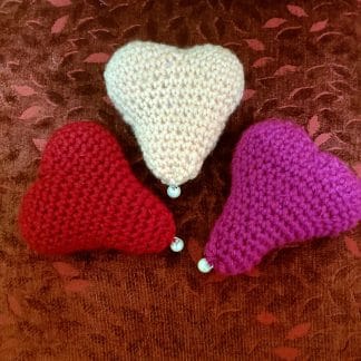 Crochet Heart Sachet - Medium