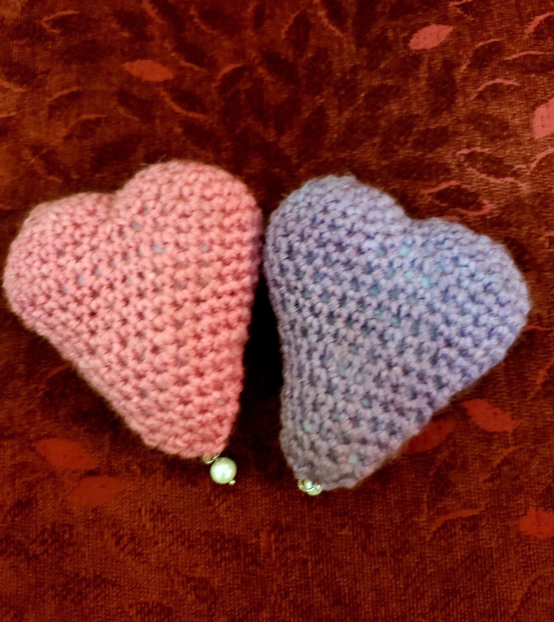 Crochet Heart Sachet - Small