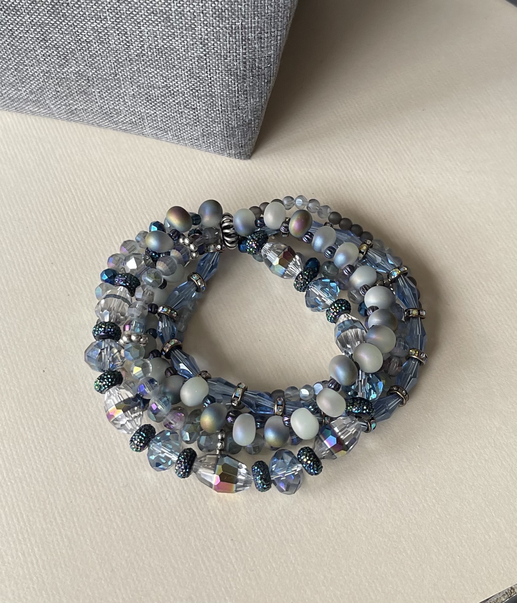 Blue Stretch Bracelet
