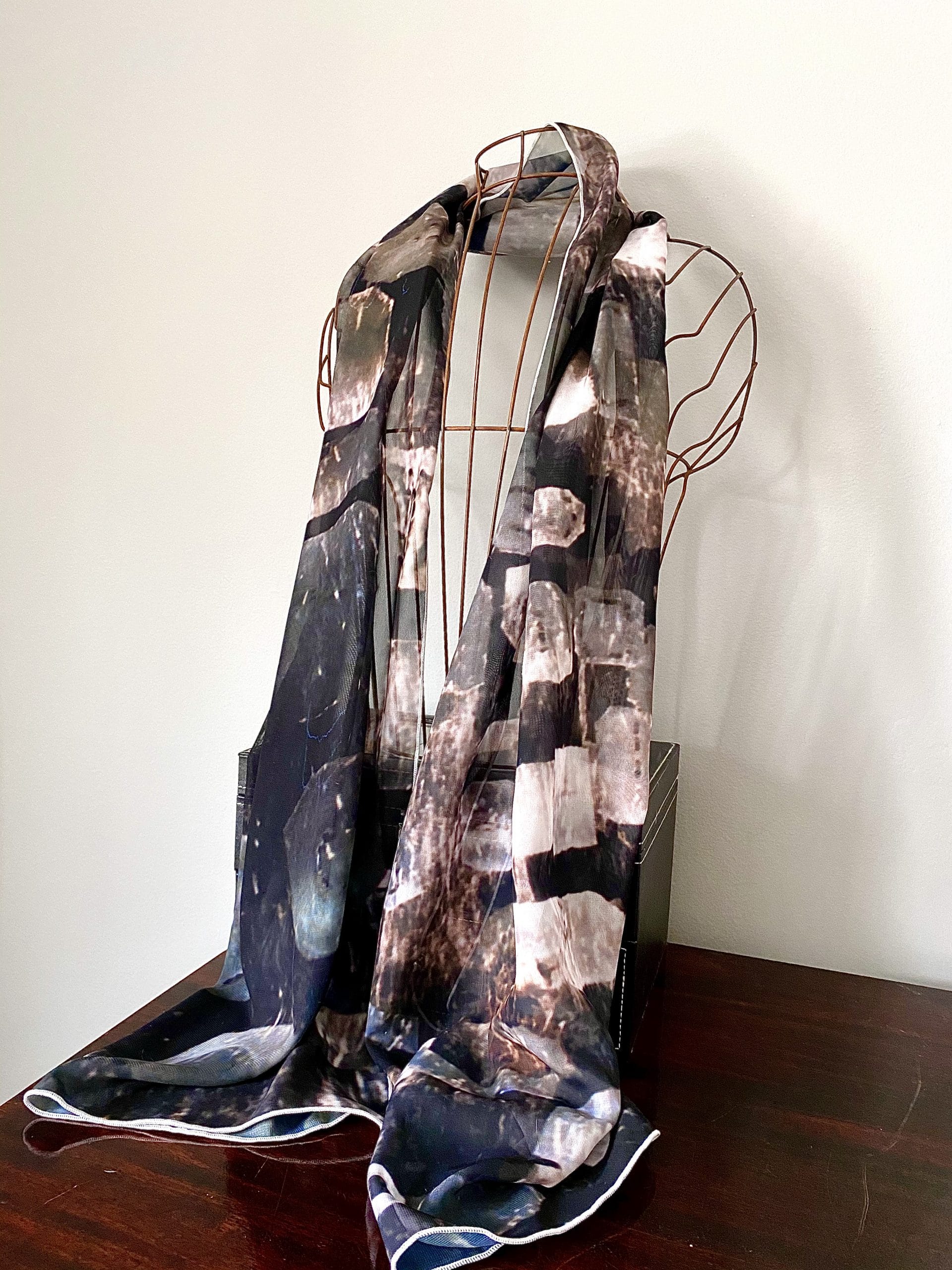 Chiffon Community Living Scarf, 16x72 - Image 2